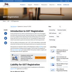 GST Registration Process in India