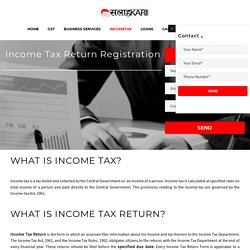 Incometx Filing Registration