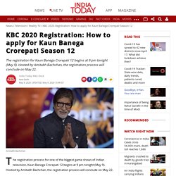 KBC 2020 Registration: How to apply for Kaun Banega Crorepati Season 12 - Television News