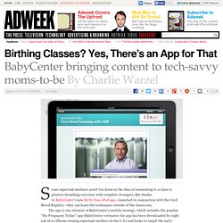 Cord Blood Registry Partners With BabyCenter to Bring Cord Blood Banking Content to the iPad