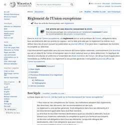 fr.wikipedia.org/wiki/R%C3%A8glement_de_l%27Union_europ%C3%A9enne