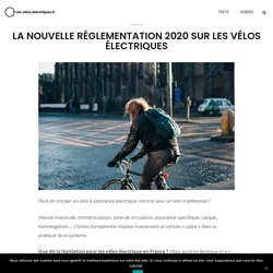 La nouvelle réglementation Vélo Électrique (Loi 2020)