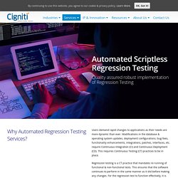 Automated Regression Testing Solutions
