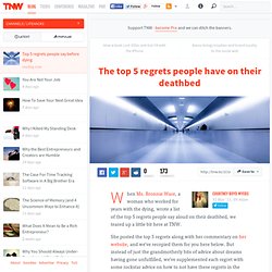 The top 5 regrets people make on their deathbeds - Lifehacks