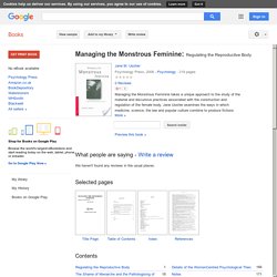 Barbara Creed The Monstrous Feminine Pdf Reader