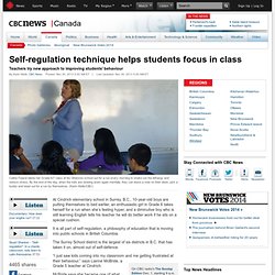 Self-regulation technique helps students focus in class