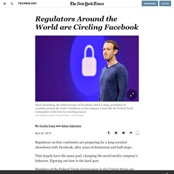 Regulators Around the World are Circling Facebook