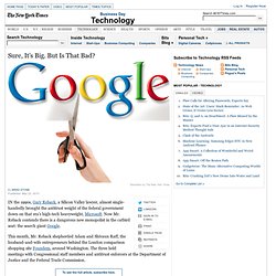 Regulators Are Watching Google Over Antitrust Concerns - NYTimes