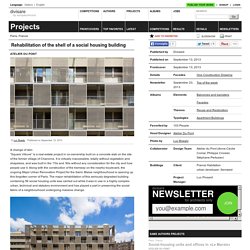 Atelier Du Pont — Rehabilitation of the shell of a social housing building
