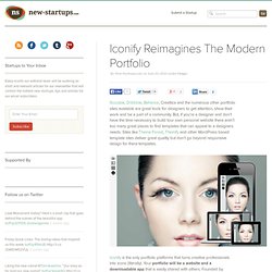 Iconify Reimagines The Modern Portfolio