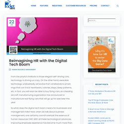 Reimagining HR with the Digital Tech Boom