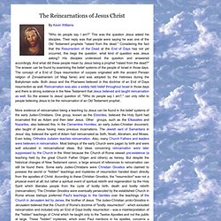 The reincarnation of Jesus