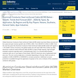 Aluminium Conductor Steel-reinforced Cable (ACSR) Market - Growth, Trends And Forecast (2021 - 2026) By Types, By Application, By Regions And By Key Players: Nexans, Southwire, General Cable, Apar Industries
