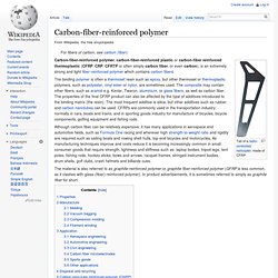 Carbon-fiber-reinforced polymer