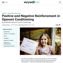 What Is Reinforcement in Operant Conditioning?