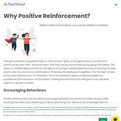 Why Positive Reinforcement Is Important In EY