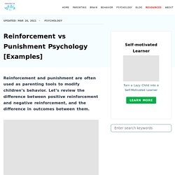 Reinforcement vs Punishment Psychology [Examples]