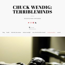 Staple Your Rejections To Your Chest And Wade Into Battle With Them As Your Armor – Chuck Wendig: Terribleminds