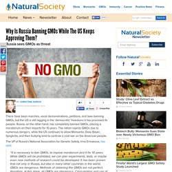 Russia Rejects GMOs While USA Continues to Poison Citizens