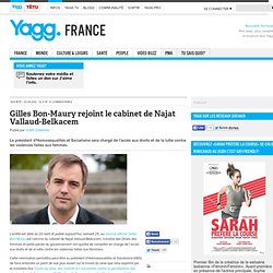 Gilles Bon-Maury rejoint le cabinet de Najat Vallaud-Belkacem