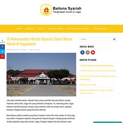 Guest House Murah di Yogyakarta