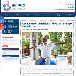Age-Related Conditions Physical Therapy Can Address