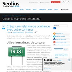 Créez une relation de confiance avec votre contenu › Seolius