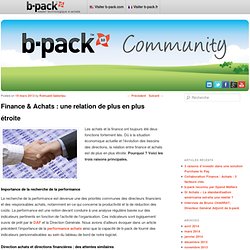 Blog b-pack Solution e-achats / Purchase to PayBlog b-pack Solution e-achats / Purchase to Pay