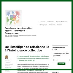 De l’intelligence relationnelle à l’intelligence collective