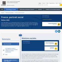 Relations sociales − France, portrait social