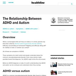 The Relationship Between ADHD and Autism