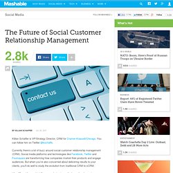 The Future of Social Customer Relationship Management