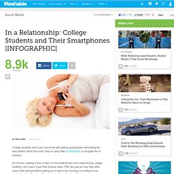 In a Relationship: College Students and Their Smartphones [INFOGRAPHIC]