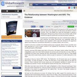 The Relationship between Washington and ISIS: The Evidence