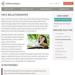 INFJ relationships
