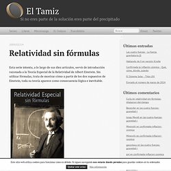 Relatividad sin fórmulas