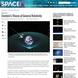 Einstein's Theory of General Relativity: A Simplified Explanation