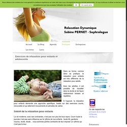 Exercices de relaxation pour enfants et adolescents