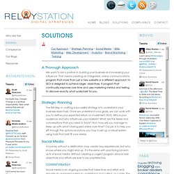 Relay Station Social Media LLC: Services
