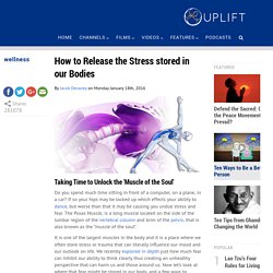 How to Release the Stress stored in our Bodies