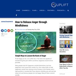 How to Release Anger through Mindfulness