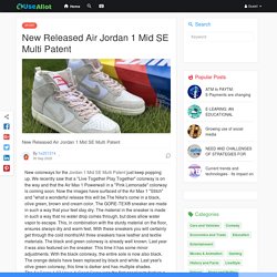 New Released Air Jordan 1 Mid SE Multi Patent