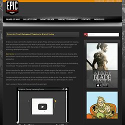 Free Art Tool Released Thanks to Epic Friday