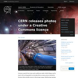 releases photos under a Creative Commons licence