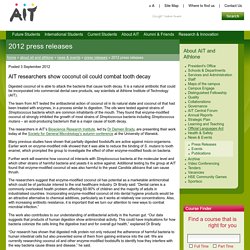 2012 press releases - Athlone Institute of Technology