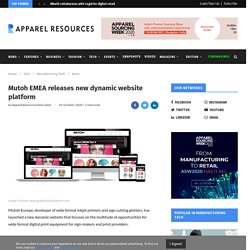 Mutoh EMEA releases new dynamic website platform