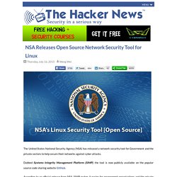 NSA Releases Open Source Network Security Tool for Linux