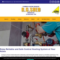 Enjoy Reliable and Safe Central Heating System at Your Home