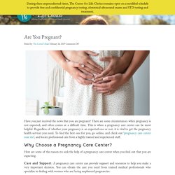 Are You Pregnant?