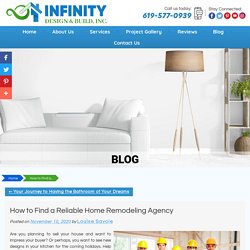 How to Find a Reliable Home Remodeling Agency